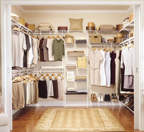 ClosetMaid - Walk in wardrobe packages, clothes storage solutions ...